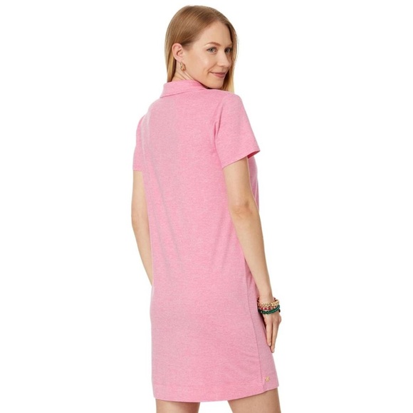 Lilly Pulitzer Women's Dune UPF 50+ Short Sleeve Dress - Picture 2 of 6
